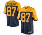 Green Bay Packers #87 Jace Sternberger Limited Navy Blue Alternate Football Jersey
