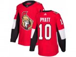 Adidas Ottawa Senators #10 Tom Pyatt Red Home Authentic Stitched NHL Jersey