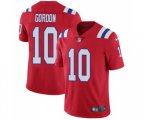 New England Patriots #10 Josh Gordon Red Alternate Vapor Untouchable Limited Player Football Jersey