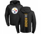 Pittsburgh Steelers #11 Donte Moncrief Black Backer Pullover Hoodie