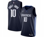 Dallas Mavericks #10 Dorian Finney-Smith Authentic Navy Finished Basketball Jersey - Statement Edition