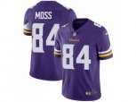 Minnesota Vikings #84 Randy Moss Purple Team Color Men Stitched NFL Vapor Untouchable Limited Jersey