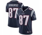 New England Patriots #87 Rob Gronkowski Navy Blue Team Color Vapor Untouchable Limited Player Football Jersey