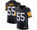Pittsburgh Steelers #55 Devin Bush Black Alternate Vapor Untouchable Limited Player Football Jersey