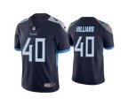 Tennessee Titans #40 Dontrell Hilliard Navy Vapor Untouchable Stitched Jersey