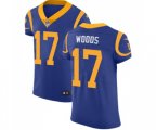 Los Angeles Rams #17 Robert Woods Royal Blue Alternate Vapor Untouchable Elite Player Football Jersey