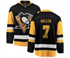 Pittsburgh Penguins #7 Joe Mullen Fanatics Branded Black Home Breakaway NHL Jersey