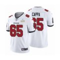 Tampa Bay Buccaneers #65 Alex Cappa White 2021 Super Bowl LV Jersey