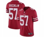 San Francisco 49ers #57 Dre Greenlaw Red Team Color Vapor Untouchable Limited Player Football Jersey