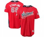 Los Angeles Dodgers #68 Ross Stripling Game Red National League 2018 MLB All-Star MLB Jersey