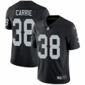 Oakland Raiders #38 T.J. Carrie Black Team Color Vapor Untouchable Limited Player NFL Jersey