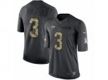 Tampa Bay Buccaneers #3 Jameis Winston Limited Black 2016 Salute to Service NFL Jersey