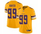 Minnesota Vikings #99 Danielle Hunter Limited Gold Inverted Legend Football Jersey