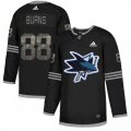 San Jose Sharks #88 Brent Burns Black Authentic Classic Stitched NHL Jersey