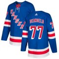 New York Rangers #77 Anthony DeAngelo Premier Royal Blue Home NHL Jersey