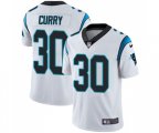 Carolina Panthers #30 Stephen Curry White Vapor Untouchable Limited Player Football Jersey