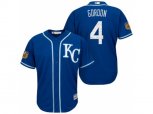 Kansas City Royals #4 Alex Gordon 2017 Spring Training Cool Base Stitched MLB Jersey