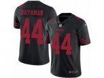 San Francisco 49ers #44 Tom Rathman Limited Black Rush NFL Jersey