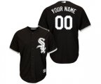 Chicago White Sox Customized Replica Black Alternate Home Cool Base Baseball Jersey