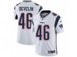 New England Patriots #46 James Develin Vapor Untouchable Limited White NFL Jersey