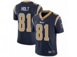 Los Angeles Rams #81 Torry Holt Vapor Untouchable Limited Navy Blue Team Color NFL Jersey