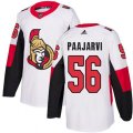 Ottawa Senators #56 Magnus Paajarvi Authentic White Away NHL Jersey