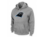 Carolina Panthers Logo Pullover Hoodie Grey