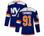 New York Islanders #91 John Tavares Authentic Blue Alternate NHL Jersey