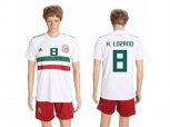 Mexico #8 H.Lozano Away Soccer Country Jersey