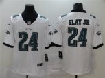 Philadelphia Eagles #24 Darius Slay Jr Nike White NFL Vapor Limited Jersey
