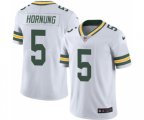 Green Bay Packers #5 Paul Hornung White Vapor Untouchable Limited Player Football Jersey