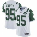 New York Jets #95 Josh Martin White Vapor Untouchable Limited Player NFL Jersey