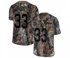 Pittsburgh Steelers #33 Merril Hoge Camo Rush Realtree Limited NFL Jersey