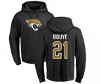 Jacksonville Jaguars #21 A.J. Bouye Black Name & Number Logo Pullover Hoodie