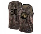 Minnesota Timberwolves #20 Josh Okogie Swingman Camo Realtree Collection NBA Jersey