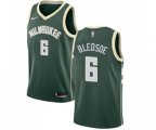 Milwaukee Bucks #6 Eric Bledsoe Swingman Green Road Basketball Jersey - Icon Edition