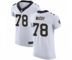 New Orleans Saints #78 Erik McCoy White Vapor Untouchable Elite Player Football Jersey