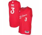 Los Angeles Clippers #3 Chris Paul Swingman Red 2016-2017 Christmas Day Basketball Jersey