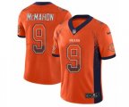 Chicago Bears #9 Jim McMahon Limited Orange Rush Drift Fashion NFL Jersey