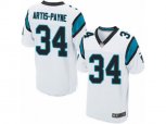 Carolina Panthers #34 Cameron Artis-Payne Game White NFL Jersey
