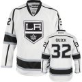 Los Angeles Kings #32 Jonathan Quick Authentic White Away NHL Jersey