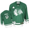 Chicago Blackhawks #9 Bobby Hull Premier Green St Patty's Day NHL Jersey
