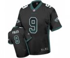 Philadelphia Eagles #9 Nick Foles Limited Black Drift Fashion Football Jersey