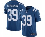 Indianapolis Colts #39 Josh Ferguson Royal Blue Team Color Vapor Untouchable Limited Player Football Jersey