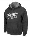Los Angeles Dodgers Pullover Hoodie D.Grey