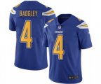 Los Angeles Chargers #4 Michael Badgley Limited Electric Blue Rush Vapor Untouchable NFL Jersey