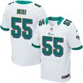 Miami Dolphins #55 Koa Misi Elite White NFL Jersey