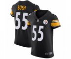 Pittsburgh Steelers #55 Devin Bush Black Team Color Vapor Untouchable Elite Player Football Jersey