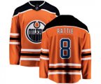 Edmonton Oilers #8 Ty Rattie Fanatics Branded Orange Home Breakaway NHL Jersey