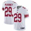 New York Giants #29 Xavier McKinney White Stitched Vapor Untouchable Limited Jersey